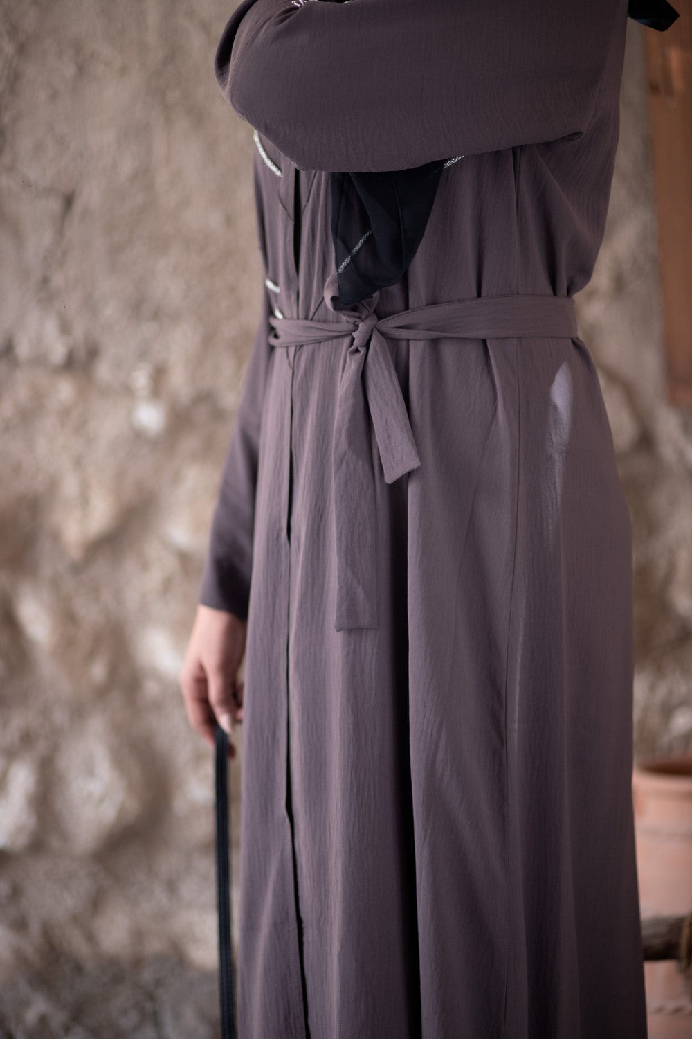 Classic-Grey-Abaya,Classic-Abaya,Grey-Abaya