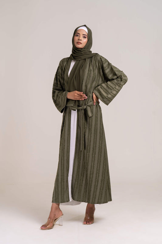 Olive Serenity Abaya