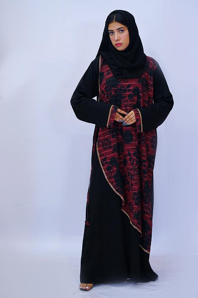 Marjan-Abaya,Black-Abaya