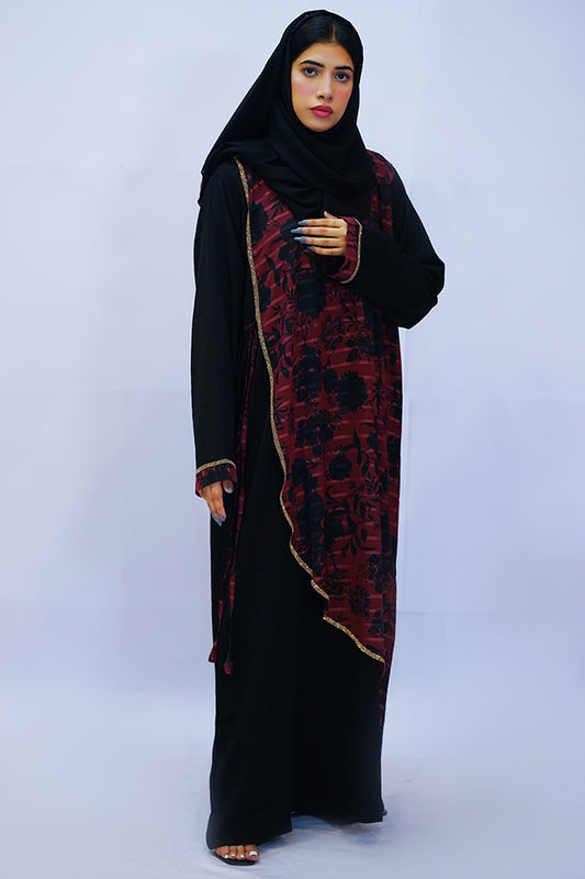 Marjan-Abaya,Black-Abaya