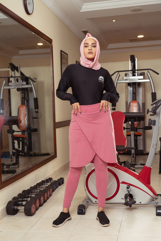 Modest Gym Skirt,stylish skirt,comfortable skirt,modest sports wear,smamz sports wear