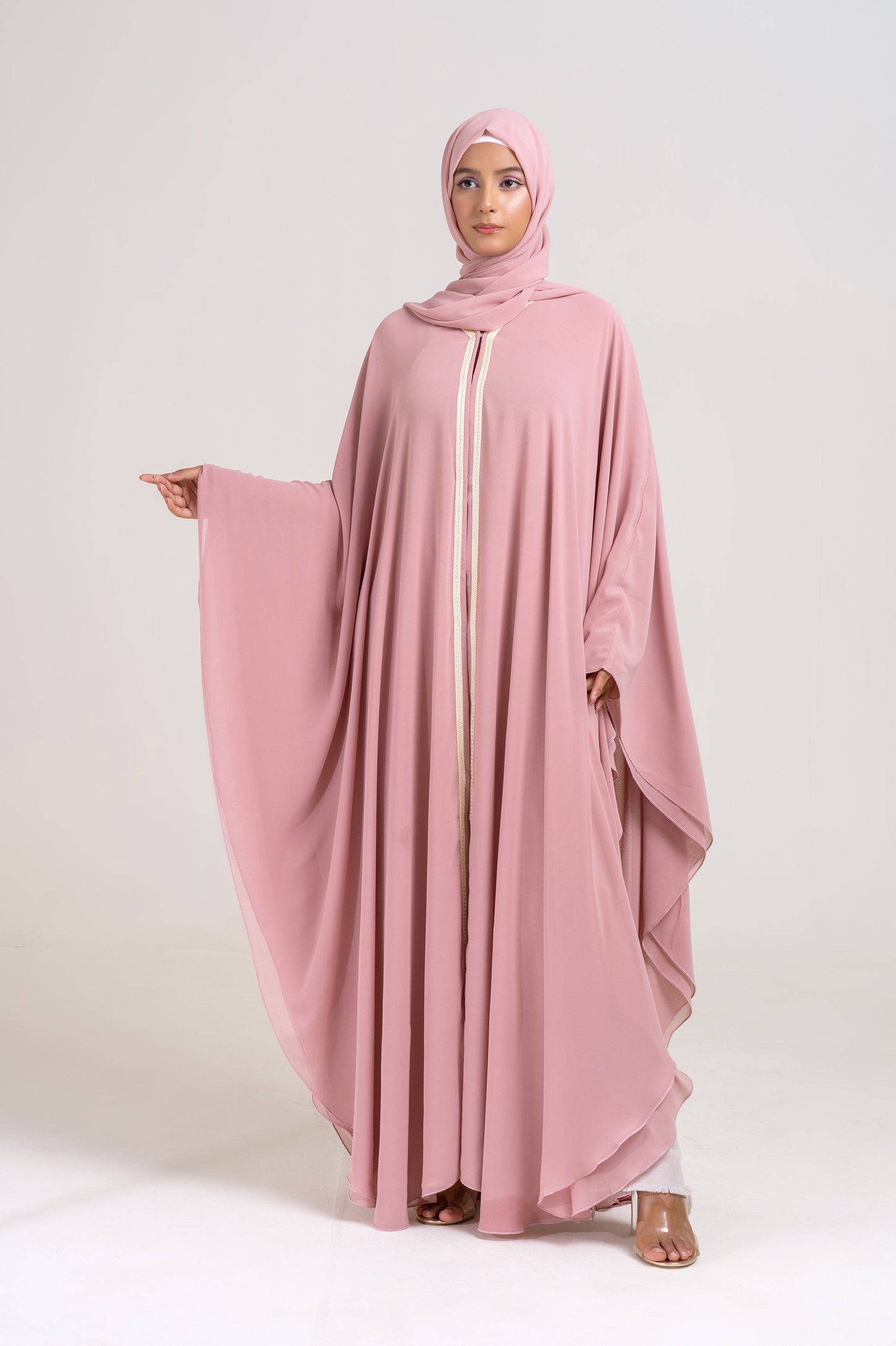 Rosy Wings Abaya