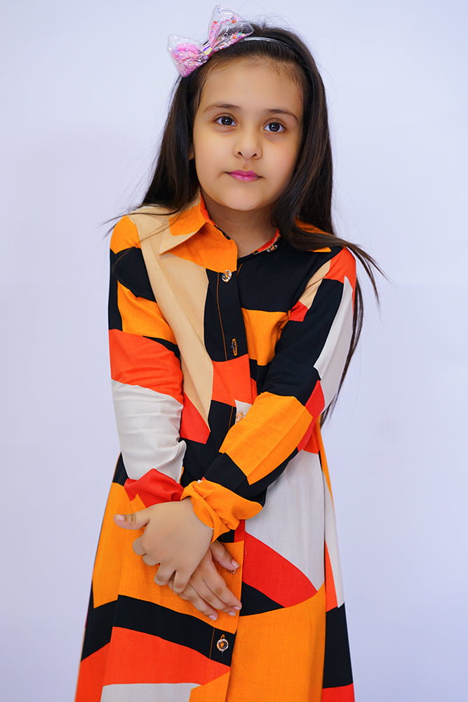 Girls Mozak Dress