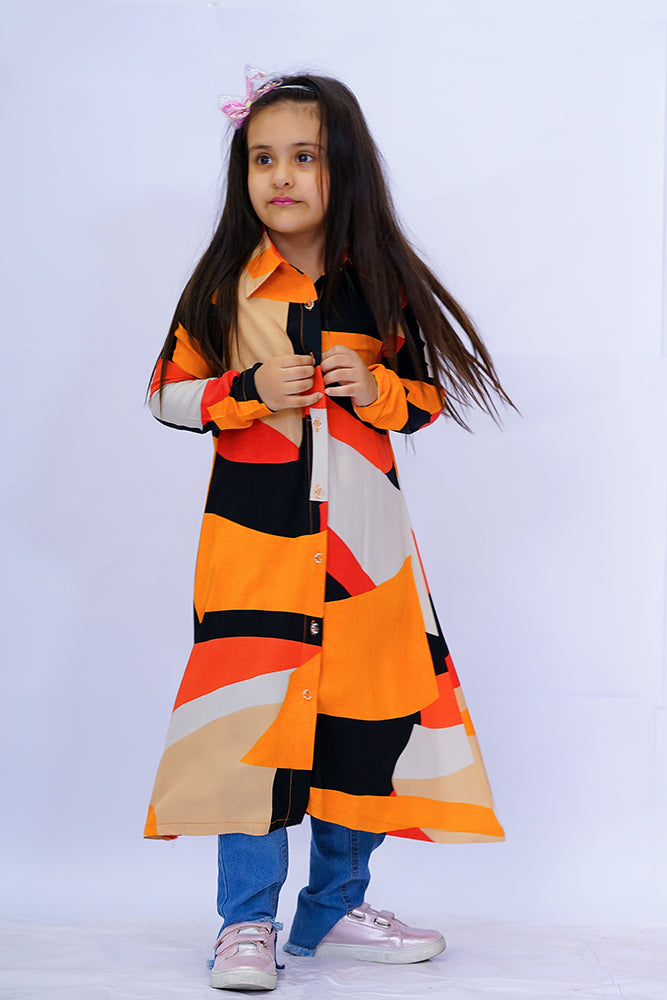 Girls Mozak Dress