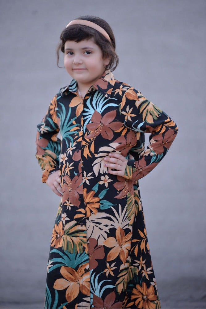 GIRLS SAFARI DRESS